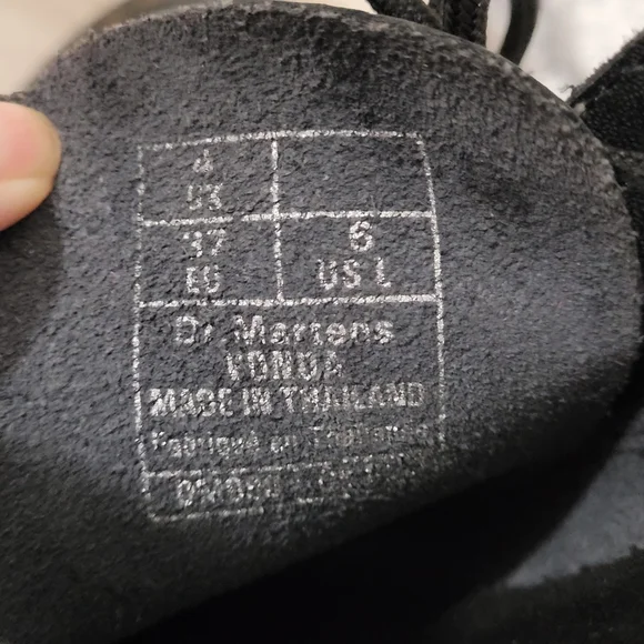 Dr Martens Womens Boots EU37 UK4 US6 Vonda Embroidered Red Roses 14 eyelet Black - Picture 14 of 16
